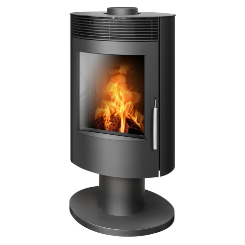 Krbová kamna ABX Tartu 5 otočný, černý plech