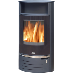 Krbová kamna ABX Atlantik 7 černý plech