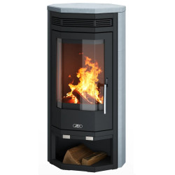 Krbová kamna ABX Baltik 4 černý plech, mastek