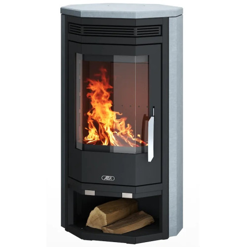 Krbová kamna ABX Baltik 6 černý plech, mastek