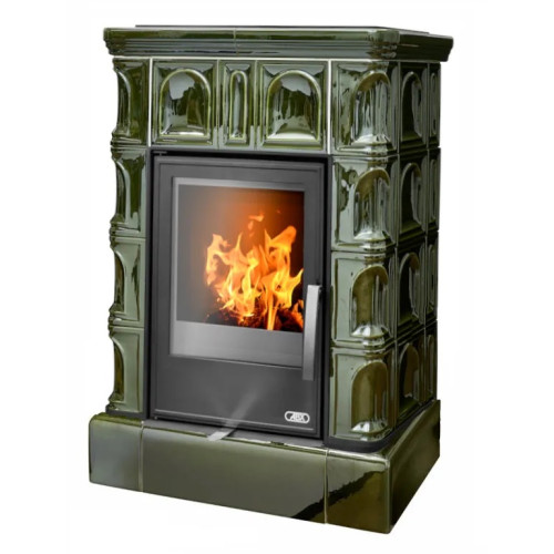 Kachlová kamna ABX Britania kachlový sokl, Zelená