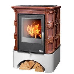Kachlová kamna ABX Marina hnědá
