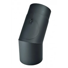 Koleno 45° pevné s čistícím otvorem ø 120mm tl.2mm