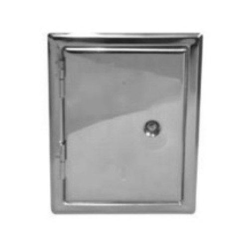 Komínové dvířka plynotěsná DKG 7 bílé